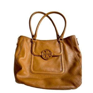 Tory Burch Tan Leather Amanda Bag